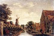 The Delft City Wall with the Houttuinen